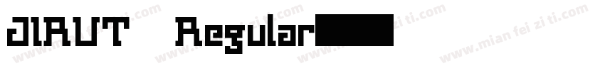 JIRUT Regular字体转换